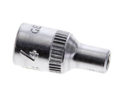 inserto de vaso de 1/4" Gedore para tornillos hexagonales exteriores de 4 mm