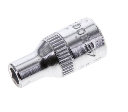 inserto de vaso de 1/4" Gedore para tornillos hexagonales exteriores de 4,5 mm