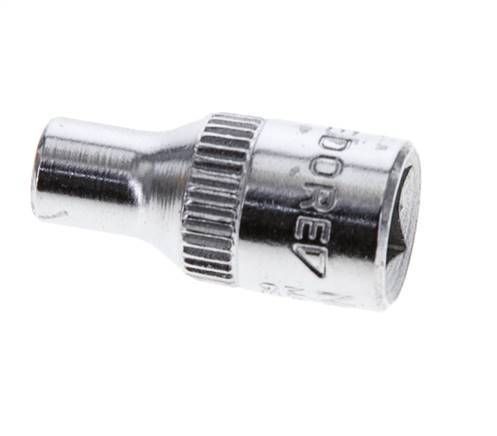 inserto de vaso de 1/4" Gedore para tornillos hexagonales exteriores de 4,5 mm