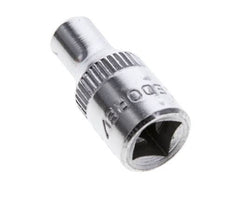 inserto de vaso de 1/4" Gedore para tornillos hexagonales exteriores de 4,5 mm