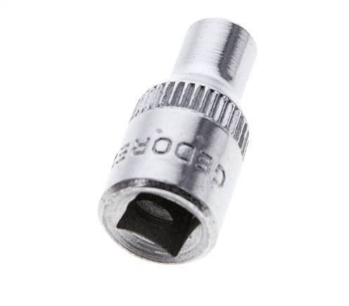 inserto de vaso de 1/4" Gedore para tornillos hexagonales exteriores de 4,5 mm