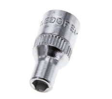 inserto de vaso de 1/4" Gedore para tornillos hexagonales exteriores de 4,5 mm
