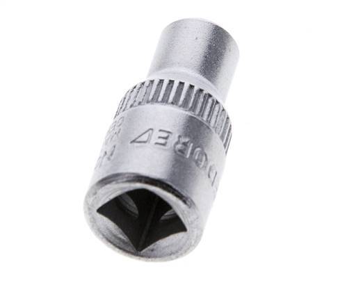 inserto de vaso de 1/4" Gedore para tornillos hexagonales exteriores de 5 mm