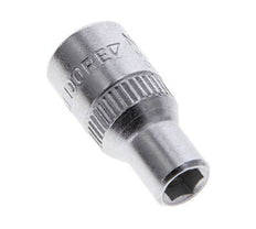 inserto de vaso de 1/4" Gedore para tornillos hexagonales exteriores de 5 mm