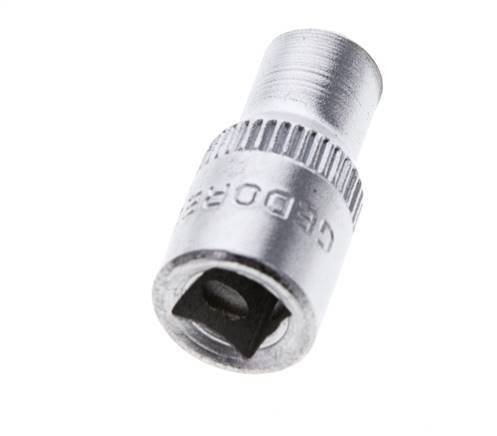 inserto de vaso Gedore de 1/4" para tornillos hexagonales exteriores de 5,5 mm
