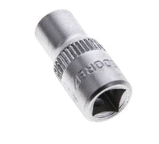 inserto de vaso de 1/4" Gedore para tornillos hexagonales exteriores de 6 mm