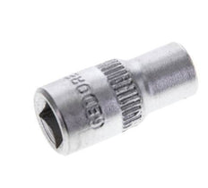 inserto de vaso de 1/4" Gedore para tornillos hexagonales exteriores de 6 mm
