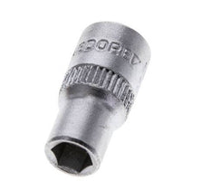 inserto de vaso de 1/4" Gedore para tornillos hexagonales exteriores de 6 mm