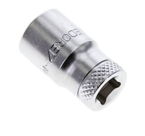 inserto de vaso de 1/4" Gedore para tornillos hexagonales exteriores de 10 mm