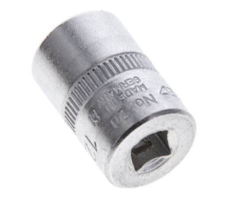 inserto de vaso de 1/4" Gedore para tornillos hexagonales exteriores de 12 mm