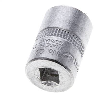 inserto de vaso de 1/4" Gedore para tornillos hexagonales exteriores de 12 mm