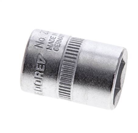 inserto de vaso de 1/4" Gedore para tornillos hexagonales exteriores de 12 mm