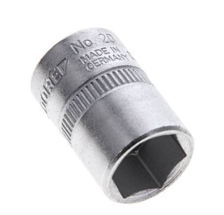 inserto de vaso de 1/4" Gedore para tornillos hexagonales exteriores de 12 mm