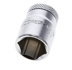 inserto de vaso de 1/4" Gedore para tornillos hexagonales exteriores de 13 mm