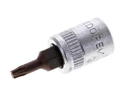 inserto de vaso de 1/4" Gedore para tornillos Torx internos TX10