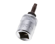 inserto de vaso de 1/4" Gedore para tornillos Torx internos TX10