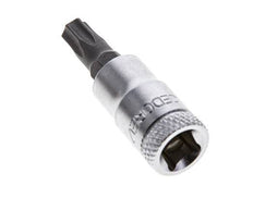 inserto de vaso de 1/4" Gedore para tornillos Torx internos TX30