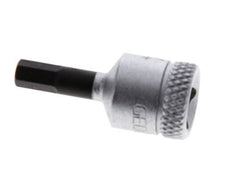 inserción de pasador largo de 1/4" Gedore de 28 mm para tornillos de cabeza hueca hexagonal de 4 mm