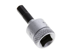 inserción de pasador largo de 1/4" Gedore de 28 mm para tornillos de cabeza hueca hexagonal de 4 mm