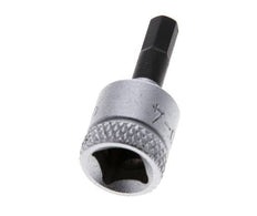 inserción de pasador largo de 1/4" Gedore de 28 mm para tornillos de cabeza hueca hexagonal de 4 mm