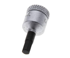 inserción de pasador largo de 1/4" Gedore de 28 mm para tornillos de cabeza hueca hexagonal de 4 mm