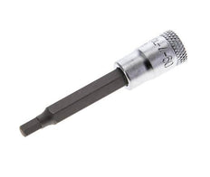 inserción de pasador largo de 1/4" Gedore de 60 mm para tornillos de cabeza hueca hexagonal de 4 mm