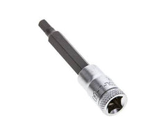 inserción de pasador largo de 1/4" Gedore de 60 mm para tornillos de cabeza hueca hexagonal de 4 mm