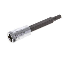 inserción de pasador largo de 1/4" Gedore de 60 mm para tornillos de cabeza hueca hexagonal de 4 mm