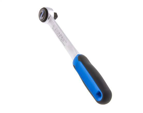 carraca Gedore de 1/2" con palanca metálica de cambio de dirección