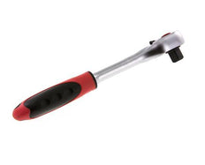 carraca roja Gedore de 1/2" con palanca de cambio y botón de bloqueo