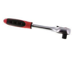 carraca roja Gedore de 1/2" con palanca de cambio y botón de bloqueo