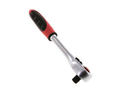 carraca roja Gedore de 1/2" con palanca de cambio y botón de bloqueo