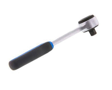 carraca Gedore de 1/4" con palanca metálica de cambio de dirección