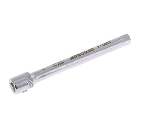 extensión de 1/4" (6,3 mm) Gedore 100 mm con bloqueo de bola