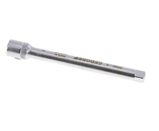 extensión de 1/4" (6,3 mm) Gedore 100 mm con bloqueo de bola