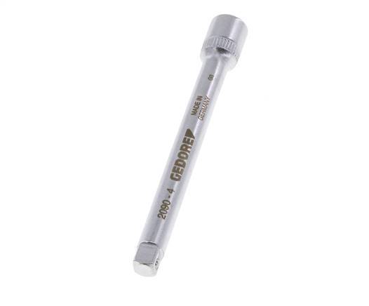 extensión de 1/4" (6,3 mm) Gedore 100 mm con bloqueo de bola