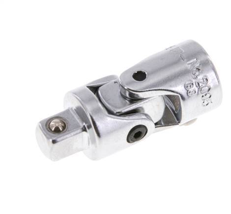 junta cardán de 1/4" (6,3 mm) con bloqueo de bola