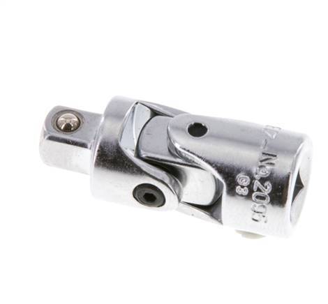junta cardán de 1/4" (6,3 mm) con bloqueo de bola