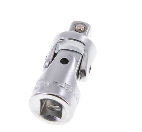 junta cardán de 1/4" (6,3 mm) con bloqueo de bola