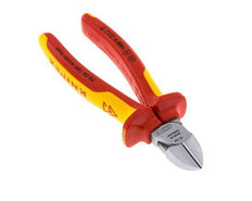 Alicates de corte diagonal Knipex 160 mm VDE probado hasta 1000V