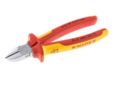 Alicates de corte diagonal Knipex 180 mm VDE probado hasta 1000V