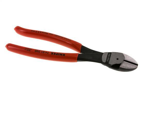 Alicates de corte diagonal Knipex 200 mm Mangos recubiertos de plástico