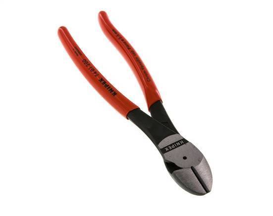 Alicates de corte diagonal Knipex 200 mm Mangos recubiertos de plástico