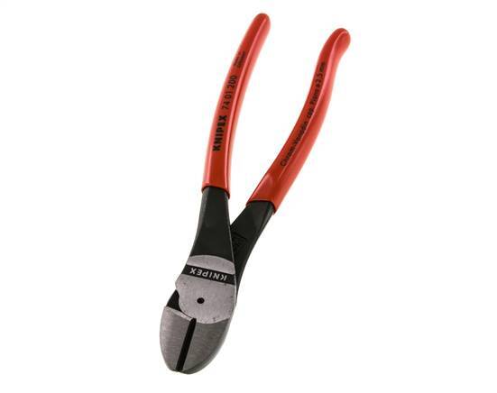 Alicates de corte diagonal Knipex 200 mm Mangos recubiertos de plástico