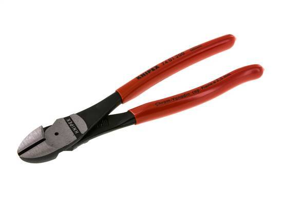 Alicates de corte diagonal Knipex 200 mm Mangos recubiertos de plástico