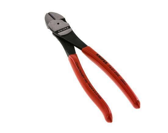 Alicates de corte diagonal Knipex 200 mm Mangos recubiertos de plástico