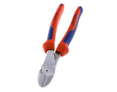 Alicates de corte diagonal Knipex 200 mm con mangos de 2 componentes