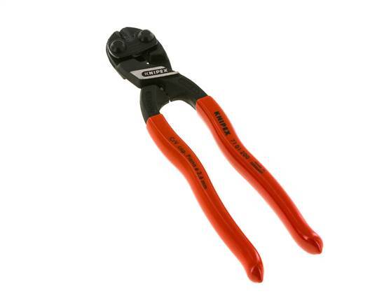 Alicates para cortar pernos Knipex 200 mm Mangos recubiertos de plástico