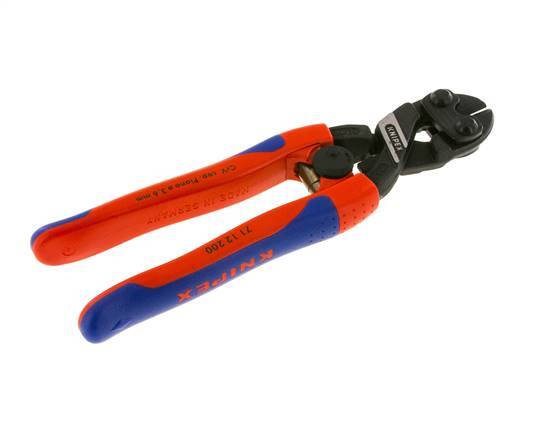 Alicates para cortar pernos Knipex 200 mm Mango de 2 componentes