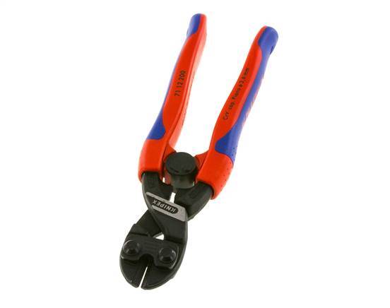 Alicates para cortar pernos Knipex 200 mm Mango de 2 componentes